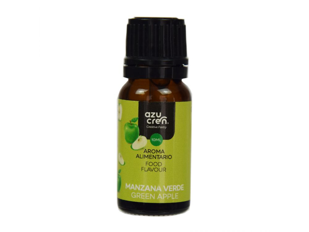 Concentrated food flavour - Azucren - Green Apple, 10 ml
