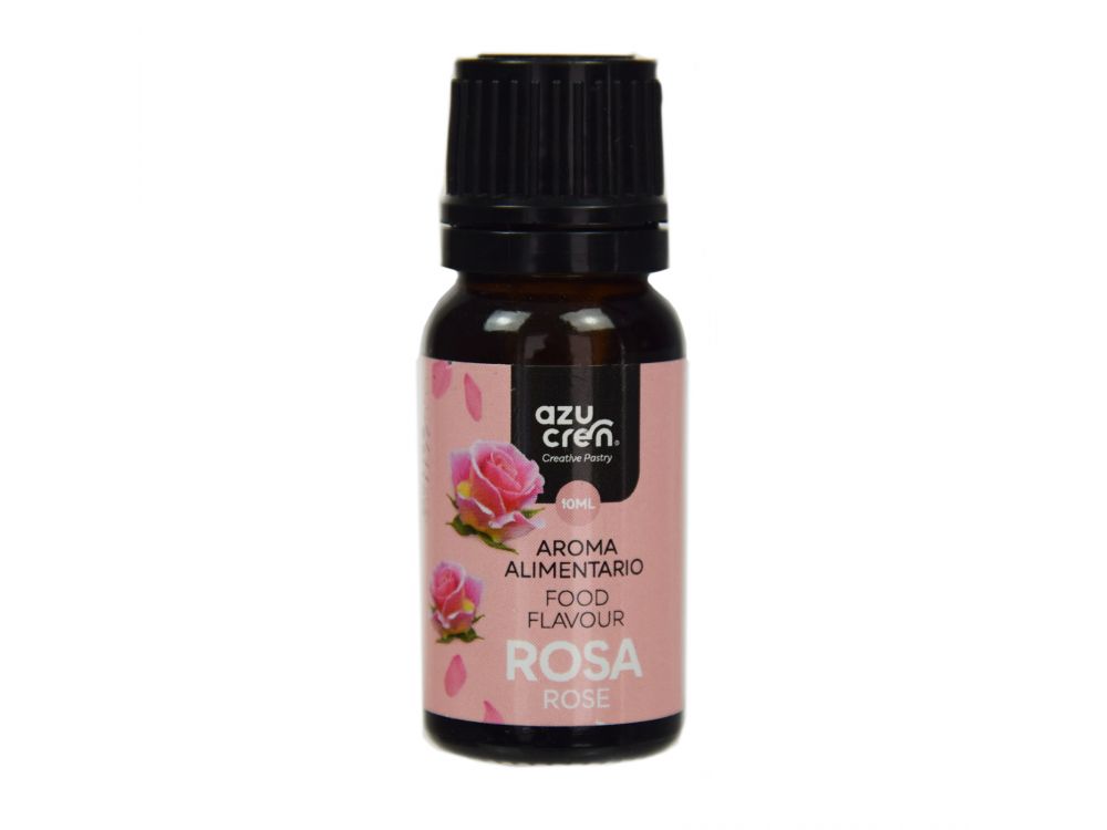 Concentrated food flavour - Azucren - Rose, 10 ml