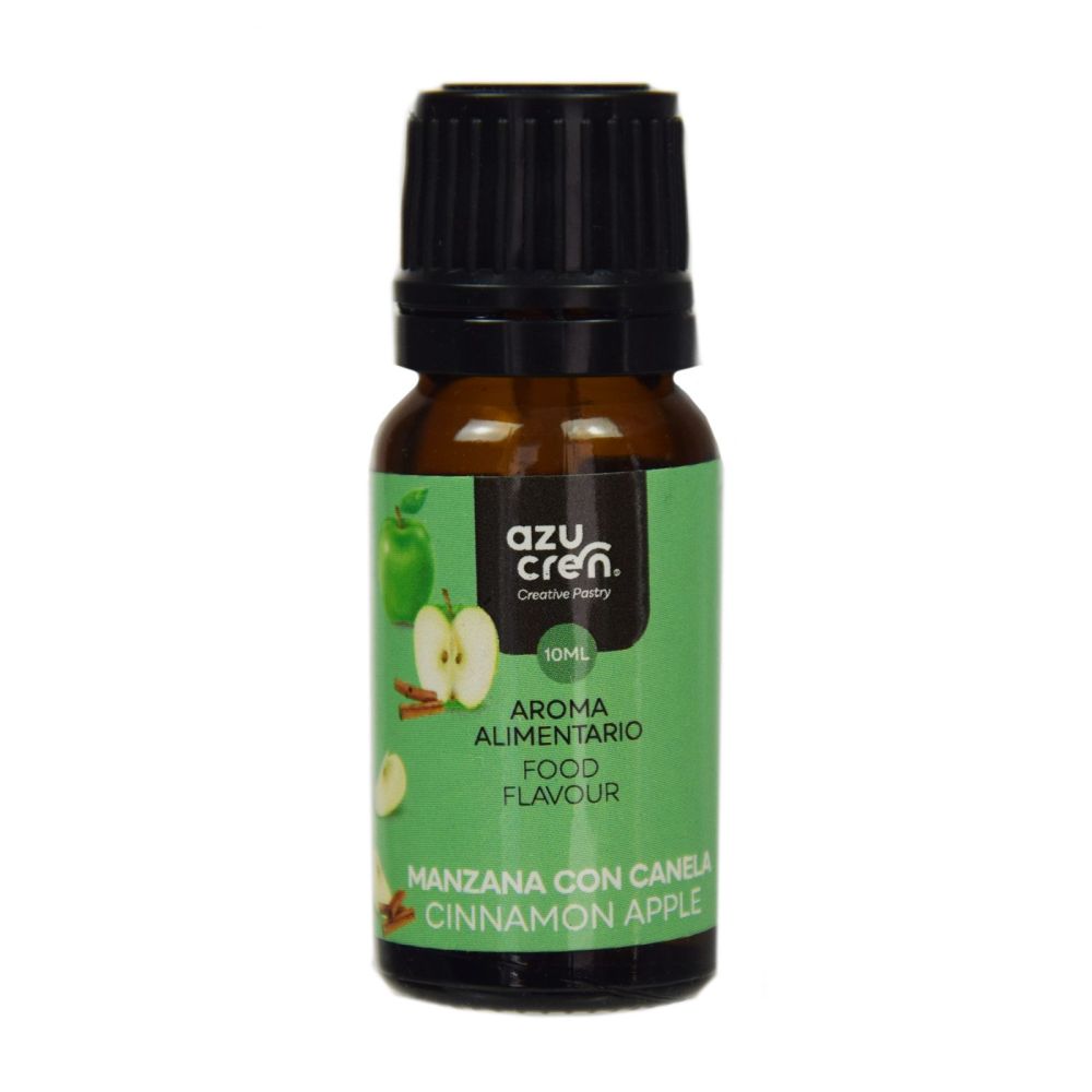 Concentrated food flavour - Azucren - Cinnamon Apple, 10 ml