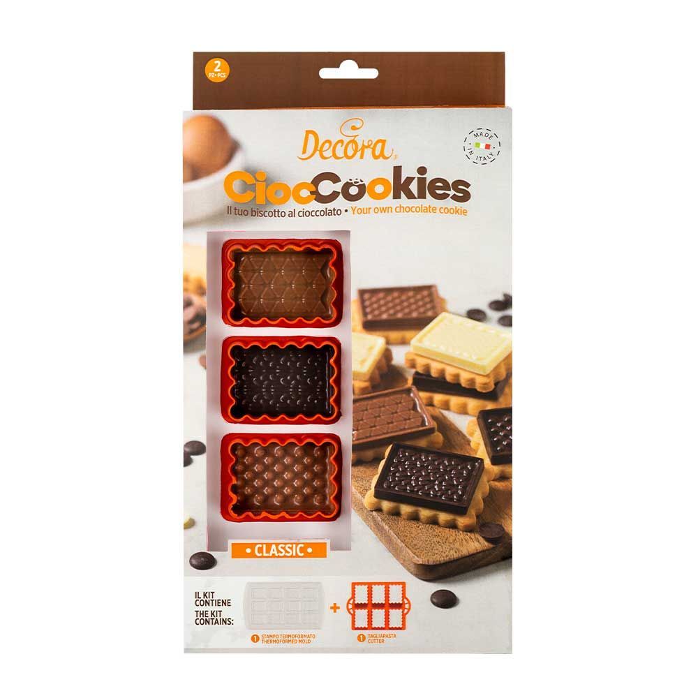 Molds, cookie cutters - Decora - Cioc Cookies, 6 pcs.