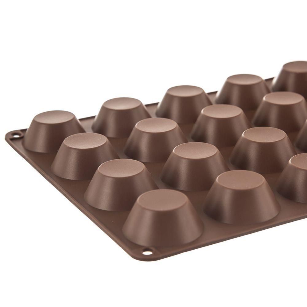 Silicone form for baking muffins - Orion - 12 pcs.