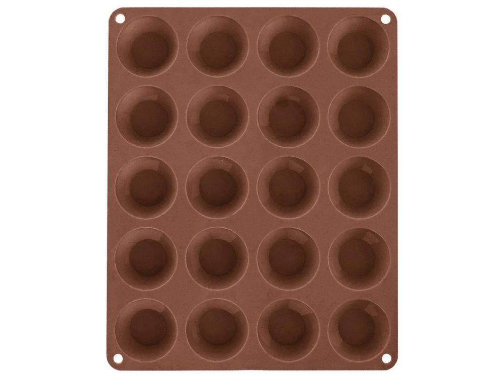 Silicone form for baking muffins - Orion - 12 pcs.