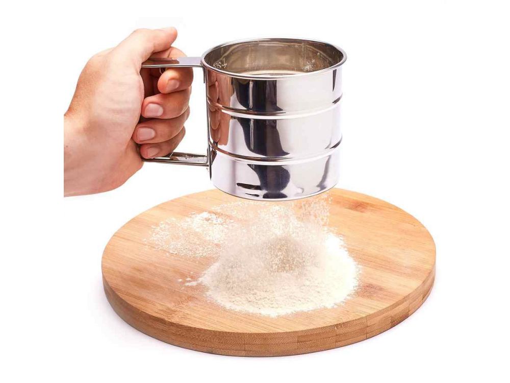 Przesiewacz do mąki i cukru pudru - Tadar - 9,5 x 16 cm