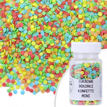 Sugar decorations - mini confetti, 30 g