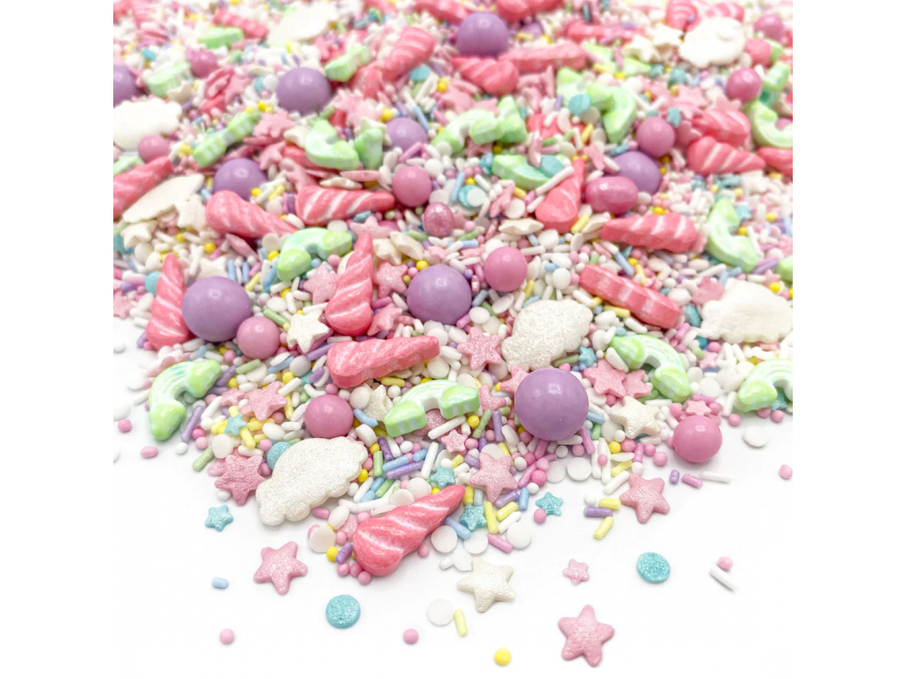 Posypka cukrowa - Happy Sprinkles - But First Unicorn, 90 g