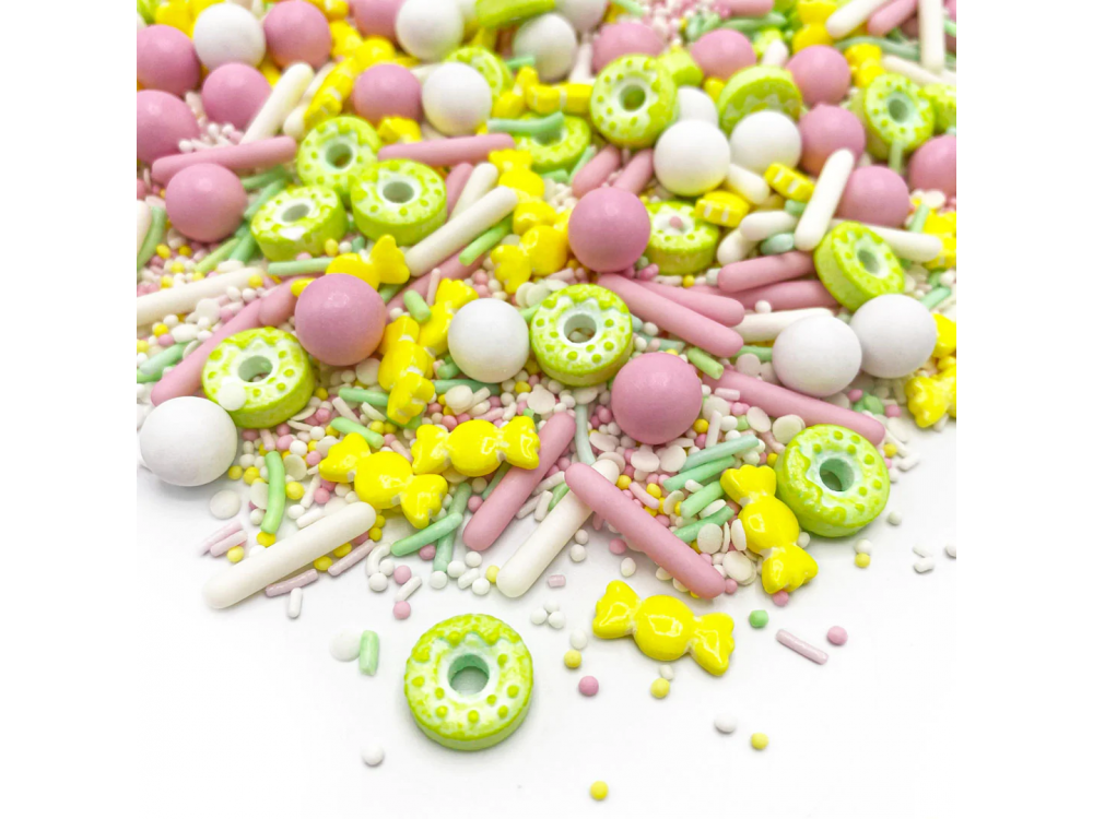 Sugar sprinkles - Happy Sprinkles - Donut Worry, mix, 90 g