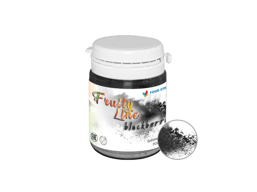 Natural dye powder - Food Colors - blackberry, 15 g