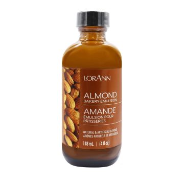Bakery Emulsion - LorAnn - Almond, 118 ml