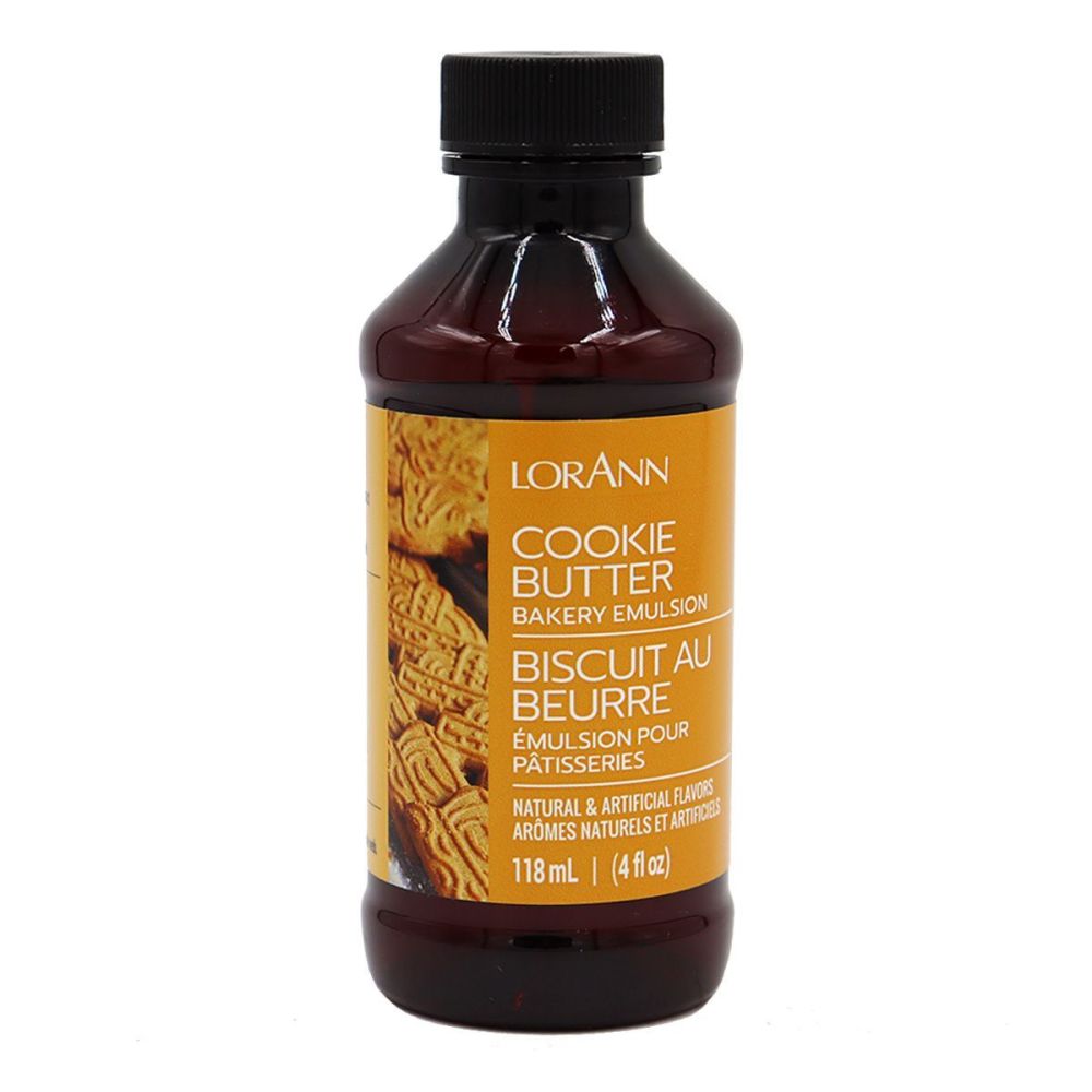 Bakery Emulsion - LorAnn - Cookie Butter, 118 ml