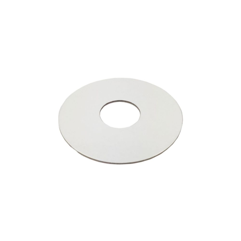 Cake board for multi-tier cakes with a hole - white, double-sided, 9 cm