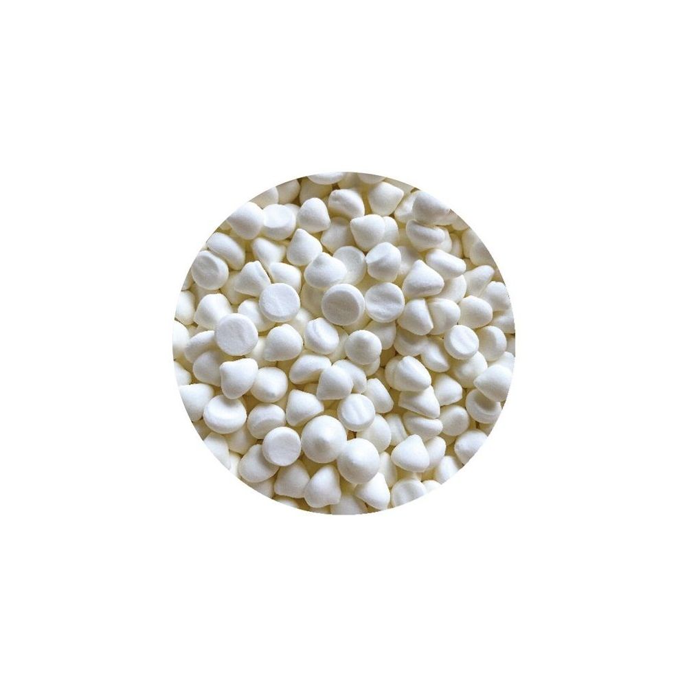 Posypka cukrowa Mini Beziki - Dekor Pol - białe, 50 g