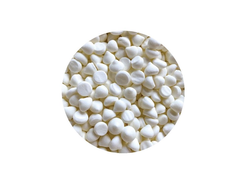Sugar sprinkles - Dekor Pol - mini meringues, white, 50 g