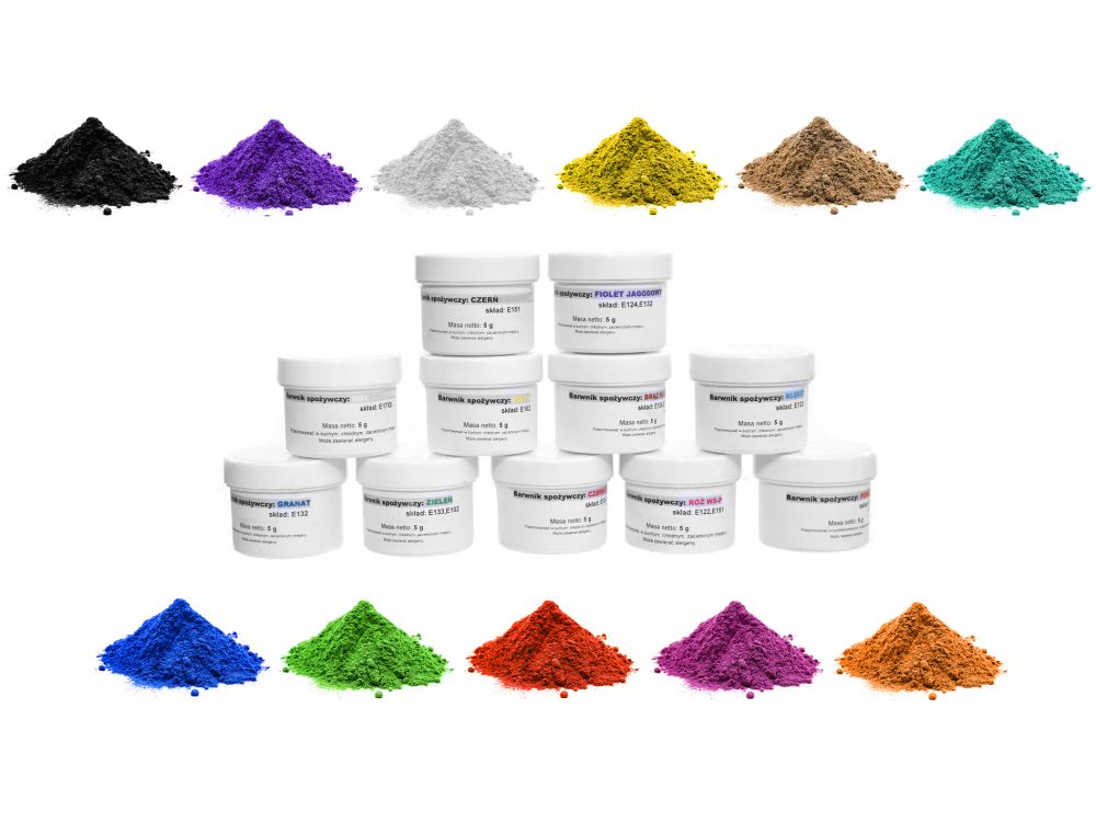 Powder dye kit - FunkyColor - 11 pcs.