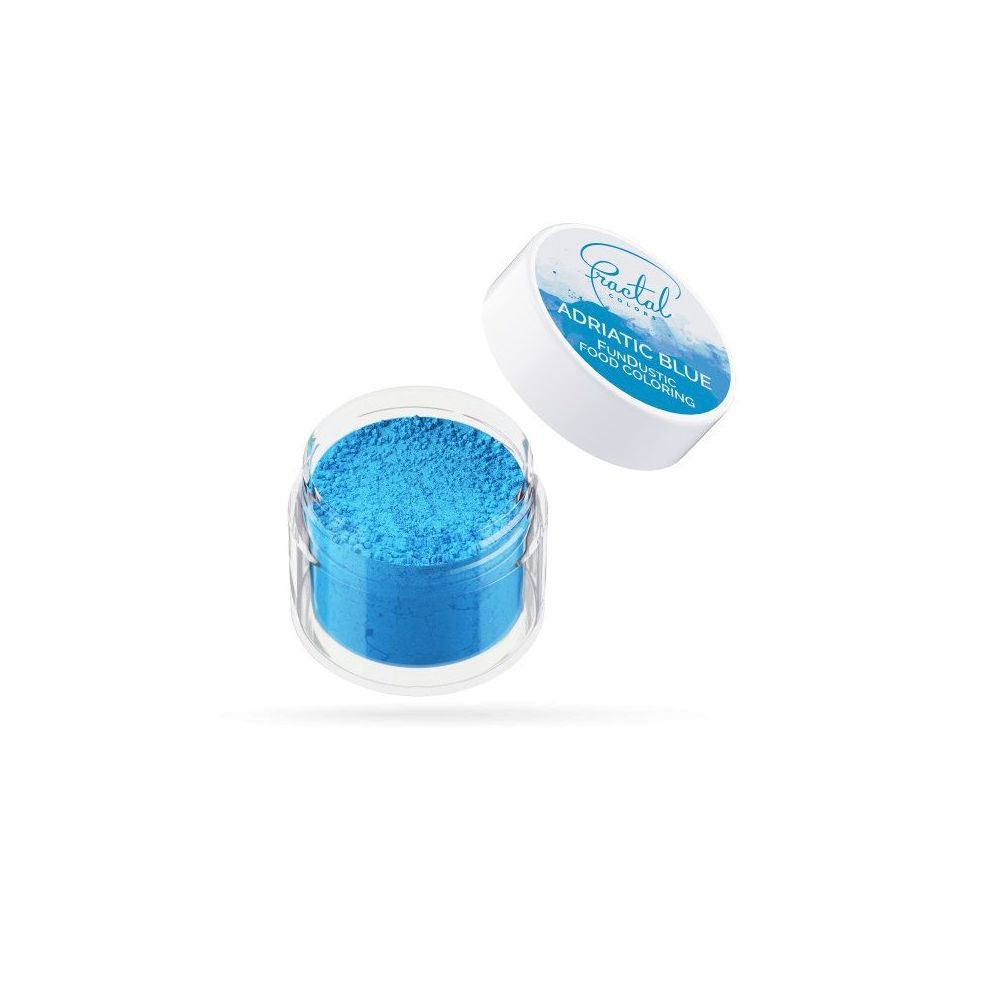 Barwnik spożywczy w proszku - Fractal Colors - Adriatic Blue