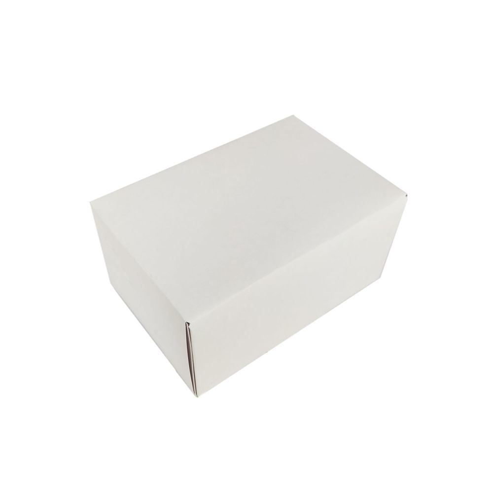 Cake box - Hersta - white, 16.5 x 11 x 8 cm