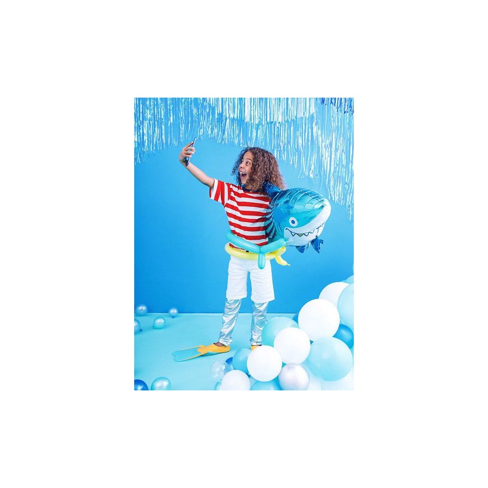 Balon foliowy Rekin - PartyDeco - 92 x 48 cm