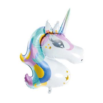 Foil balloon Unicorn - PartyDeco - 73 x 90 cm