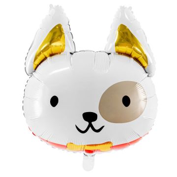 Balon foliowy Pies - PartyDeco - 45 x 50 cm