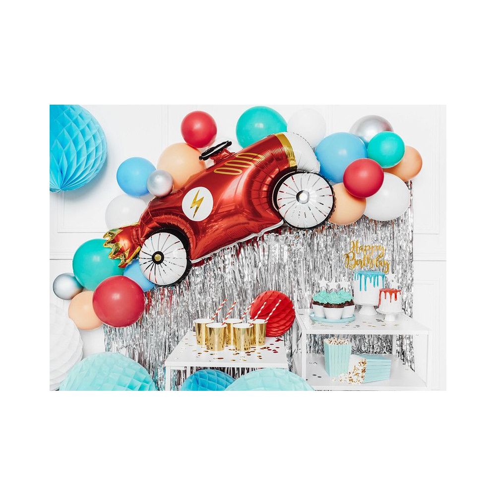 Balon foliowy Auto - PartyDeco - 93 x 48 cm