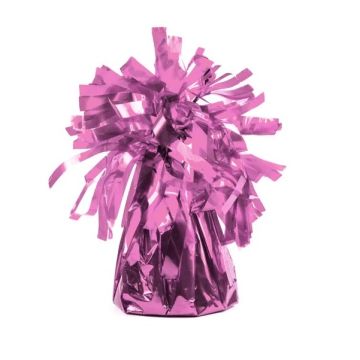 Ciężarek foliowy do balonów - PartyDeco - różowy