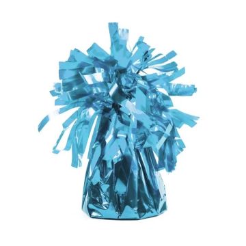Foil weight for balloons - PartyDeco - light blue
