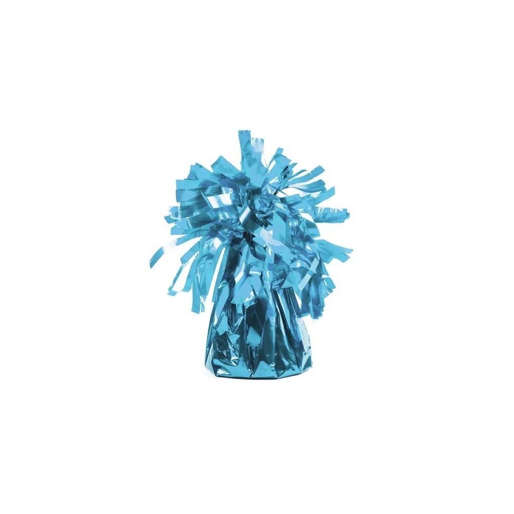 Ciężarek foliowy do balonów - PartyDeco - błękitny