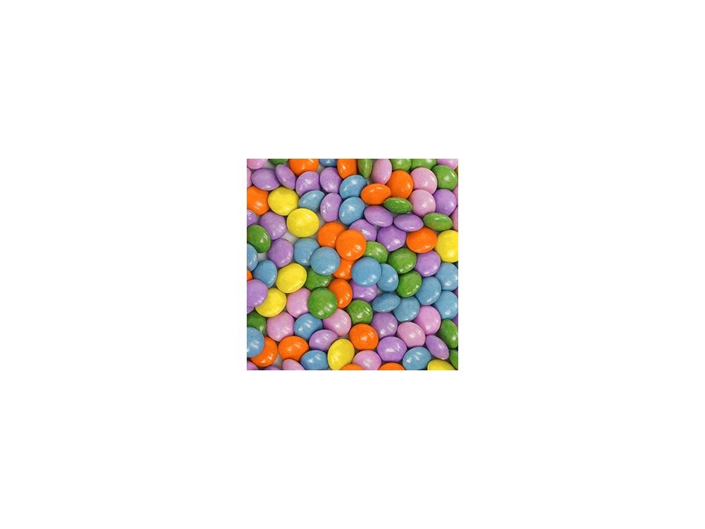 Lentilki dekoracyjne - kolorowe, 80 g