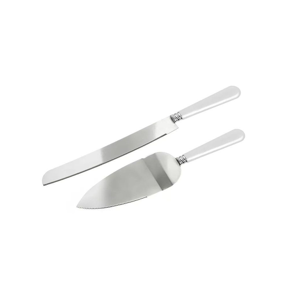 Knife and spatula for serving the cake - PartyDeco - 2 pcs.