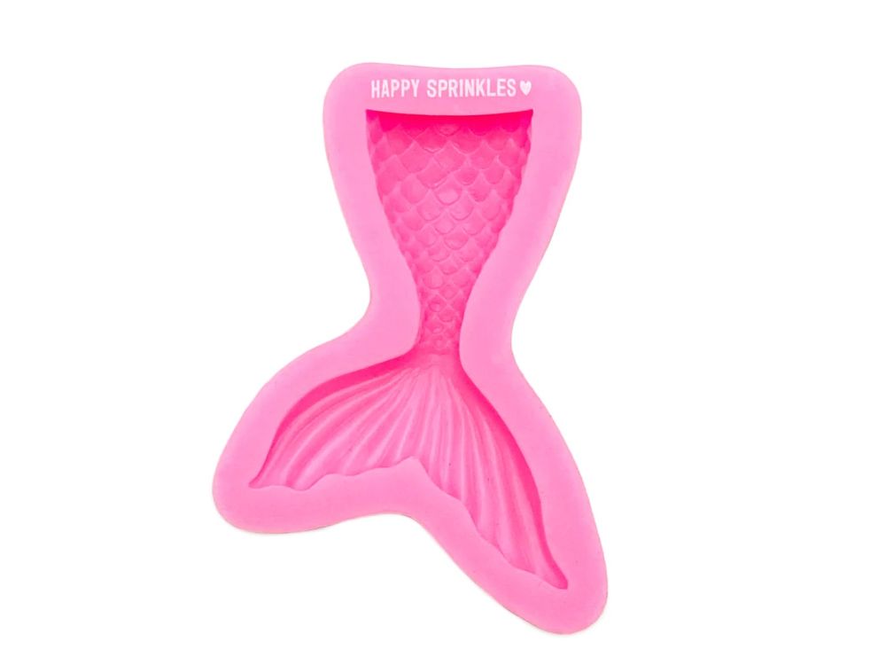Silicone mold Mermaid's Tail - Happy Sprinkles - 10 x 7 cm