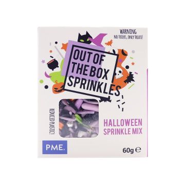 Posypka cukrowa na Halloween - PME - Halloween, mix, 60 g