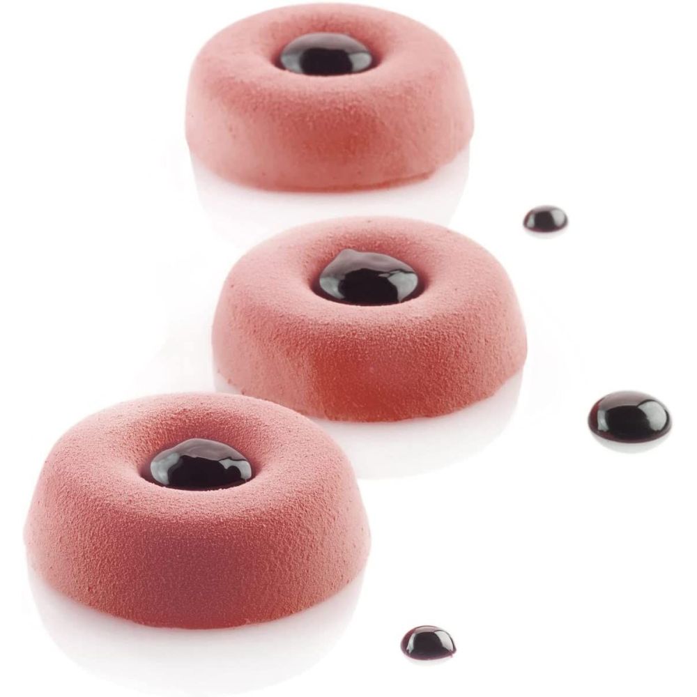 Silicone mold for donuts - SilikoMart - Savarin, 8 pcs.