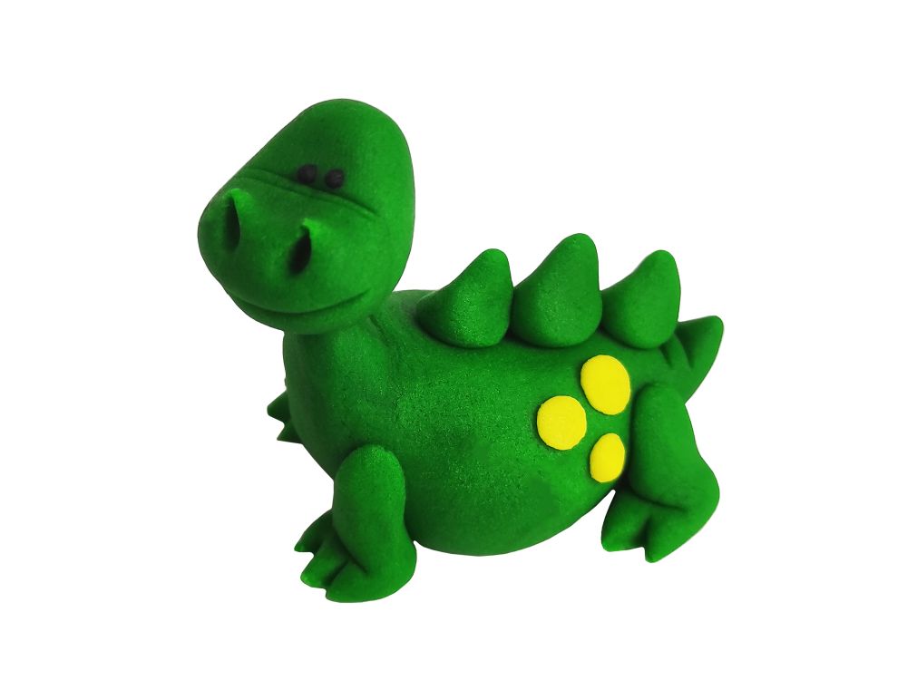 Sugar figure for cake - Dekor Pol - Dinosaur, green, 5 cm