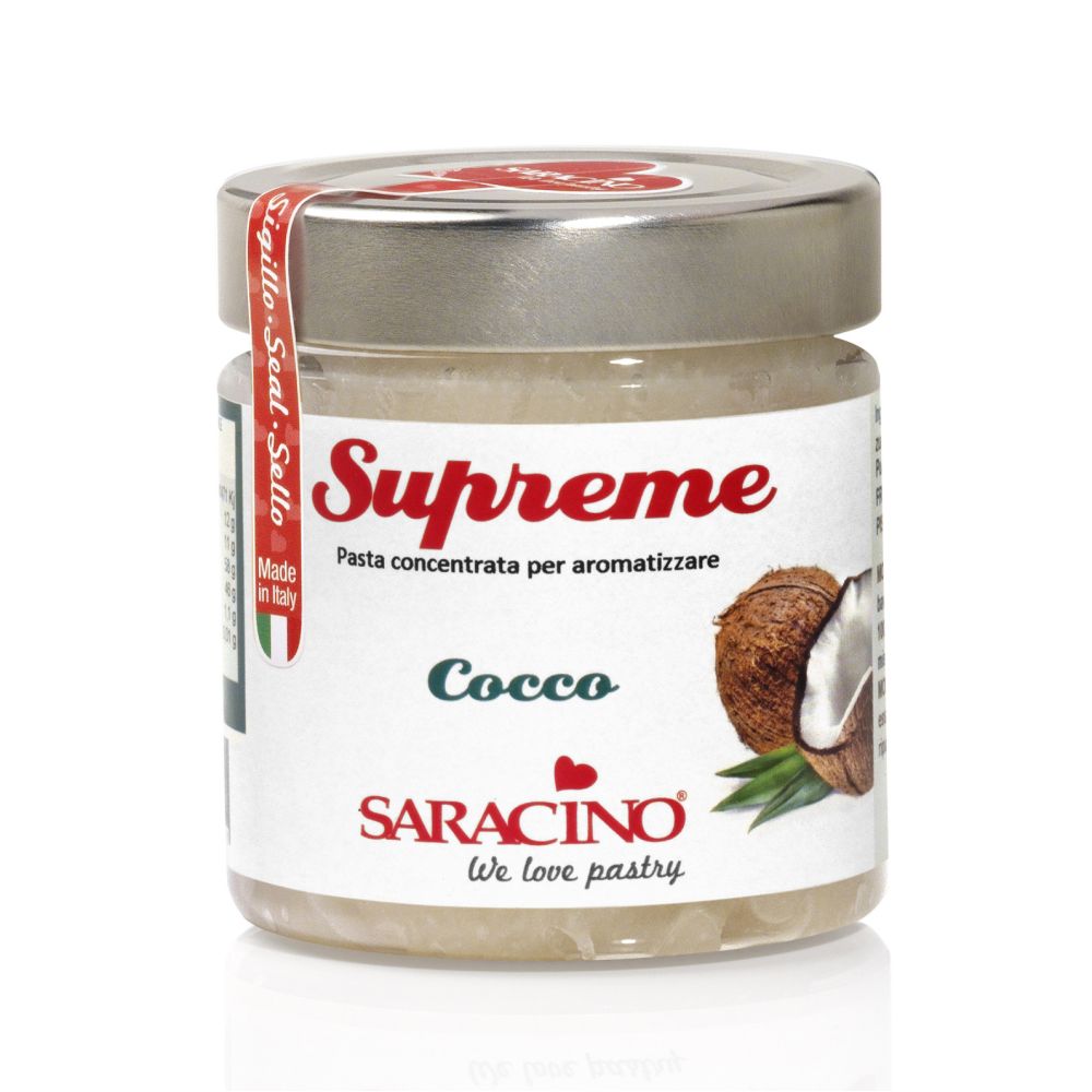 Aromat w kremie, pasta smakowa - Saracino - kokos, 200 g
