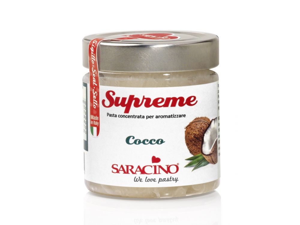 Concentrated food flavouring - Saracino - coconut, 200 g