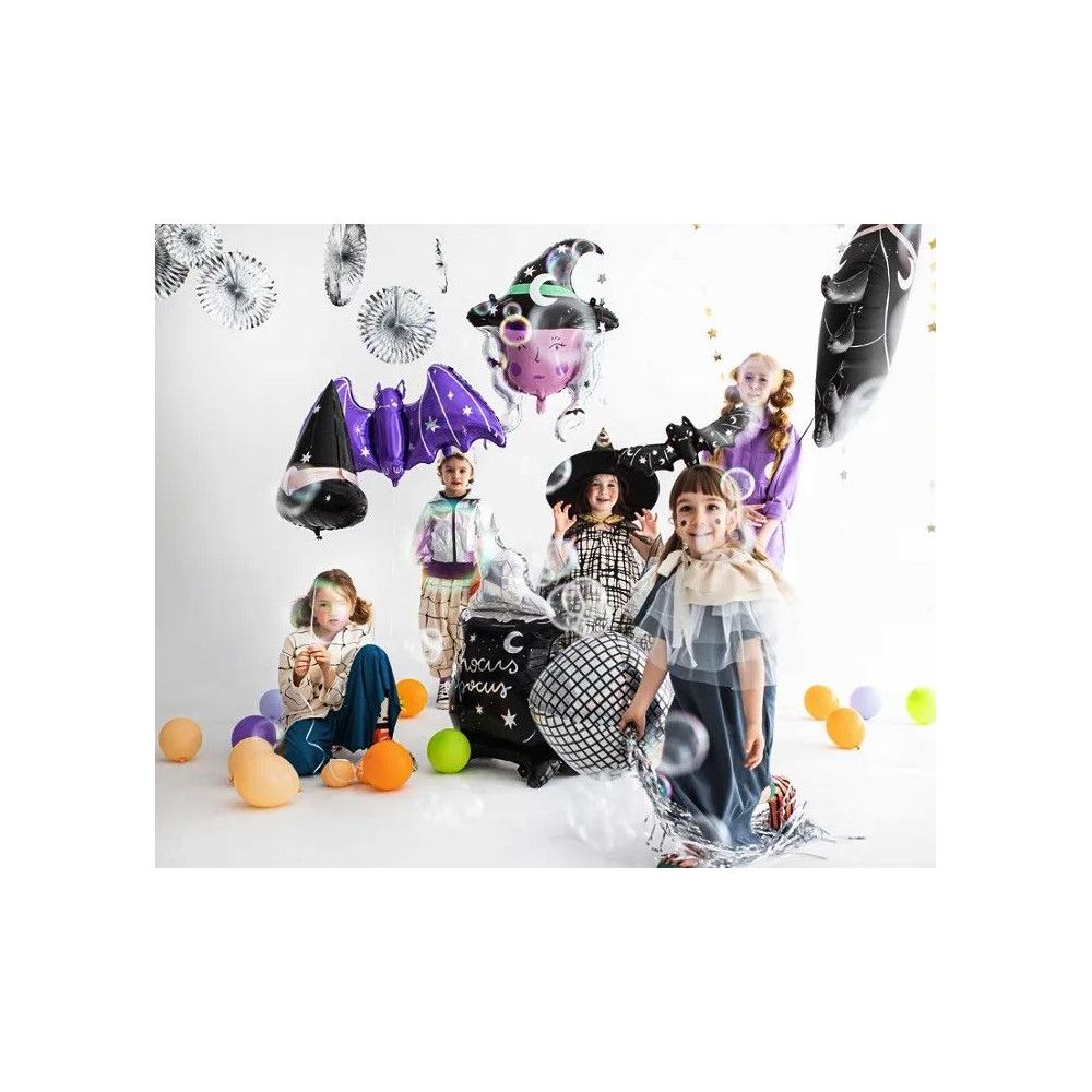 Foil balloon for Halloween - PartyDeco - Witch, 61.5 x 86.5 cm