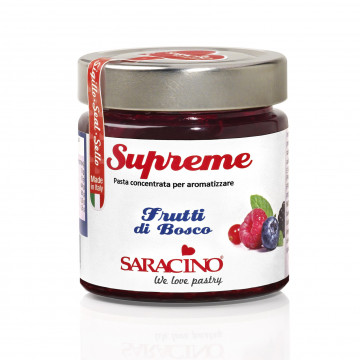 Aromat w kremie, pasta smakowa - Saracino - owoce leśne, 200 g