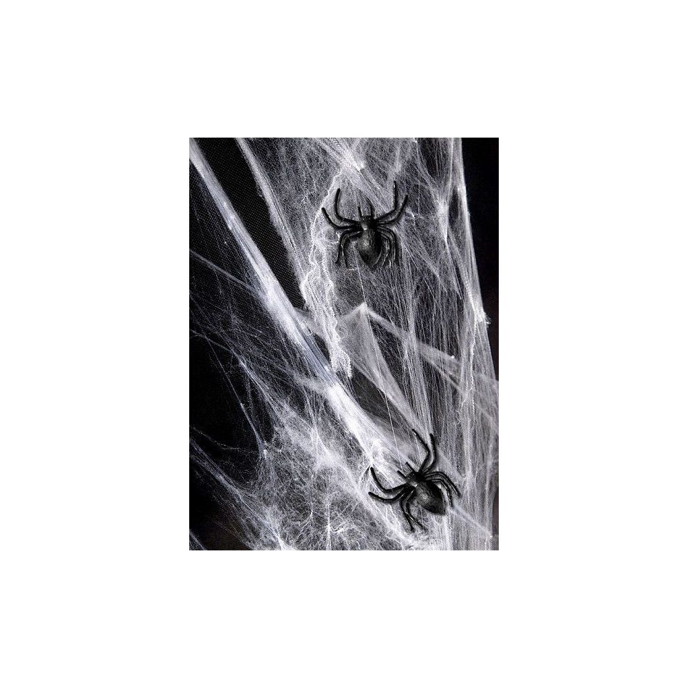 Decorations for Halloween - PartyDeco - Spiders, black, 10 pcs.