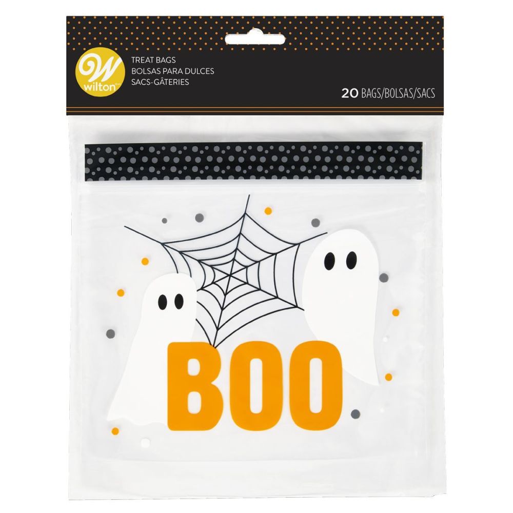 Decorative Halloween bags - Wilton - Boo, 20 pcs.