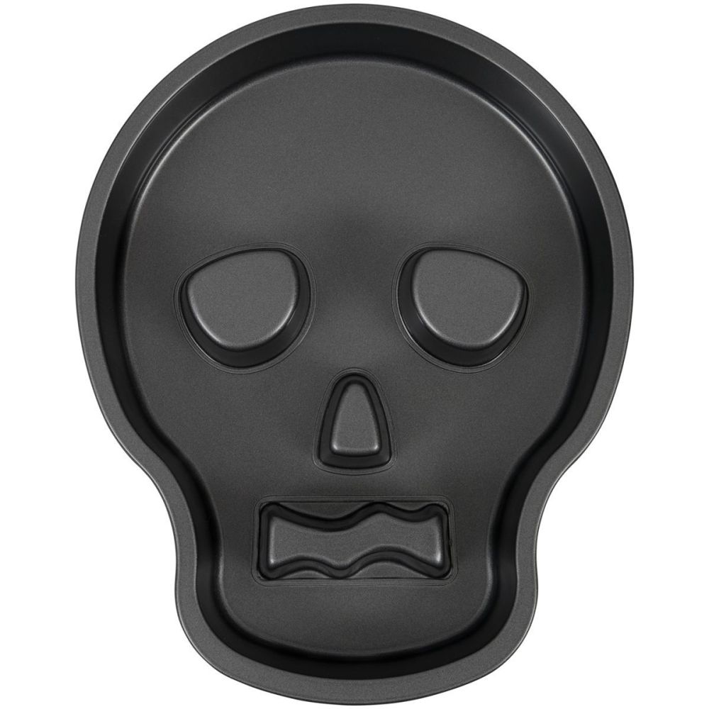 Baking tin for Halloween - Wilton - Skull, 30 x 24 cm
