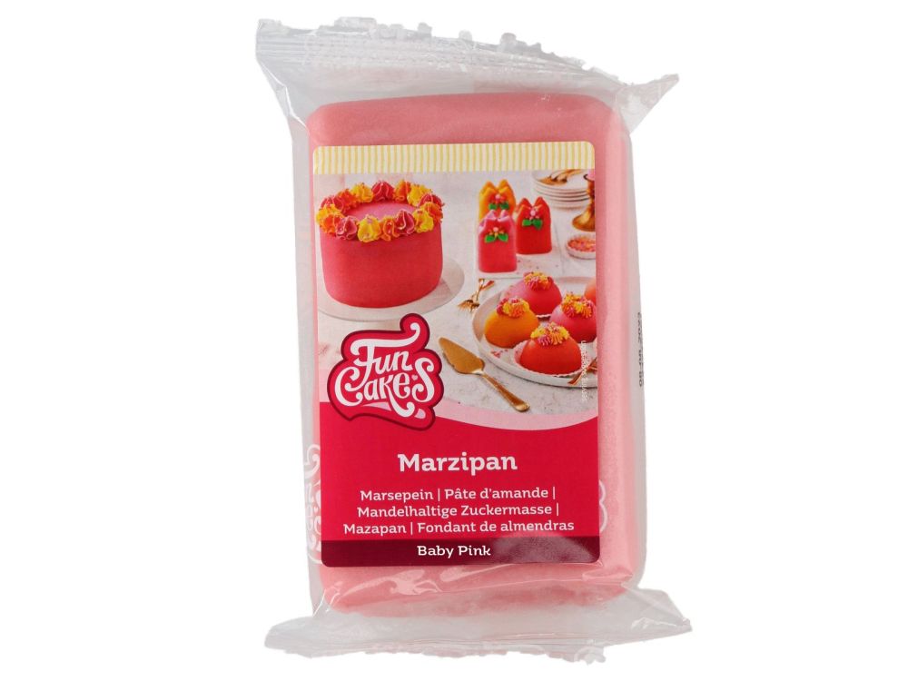 Marzipan paste - FunCakes - Baby Pink, 250 g