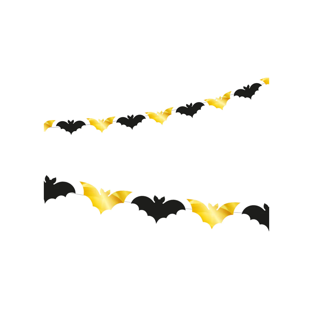 Halloween garland - Bats, 250 cm
