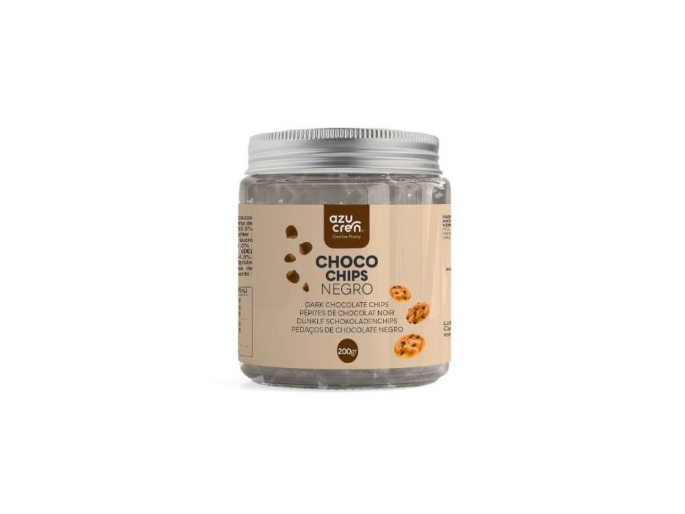Chocolate for baking - Azucren - dark, drops, 200 g