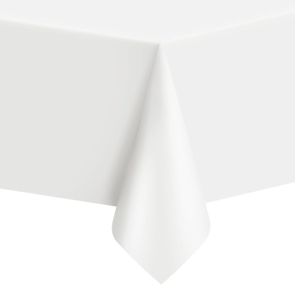 Tablecloth for a sweet table - white, 137 x 274 cm