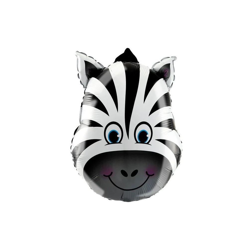 Balon foliowy - Zebra, 26 x 35 cm
