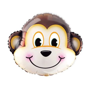 Foil balloon - Monkey, 33 x 24 cm