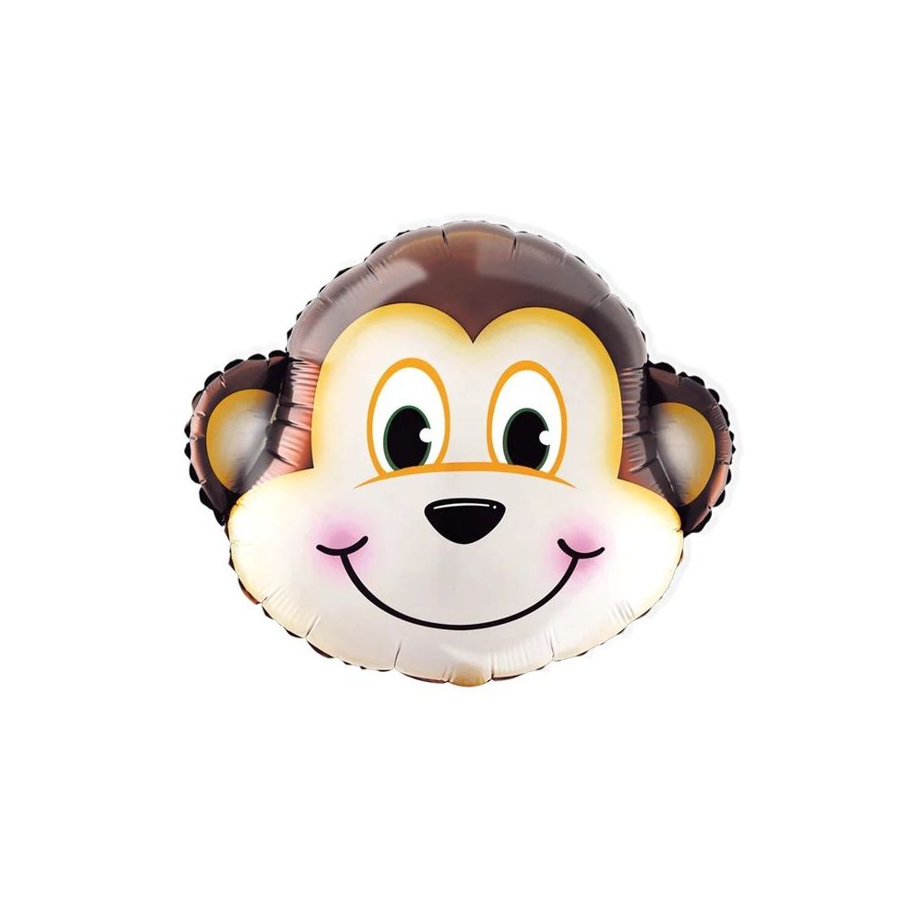 Balon foliowy - Małpa, 33 x 24 cm