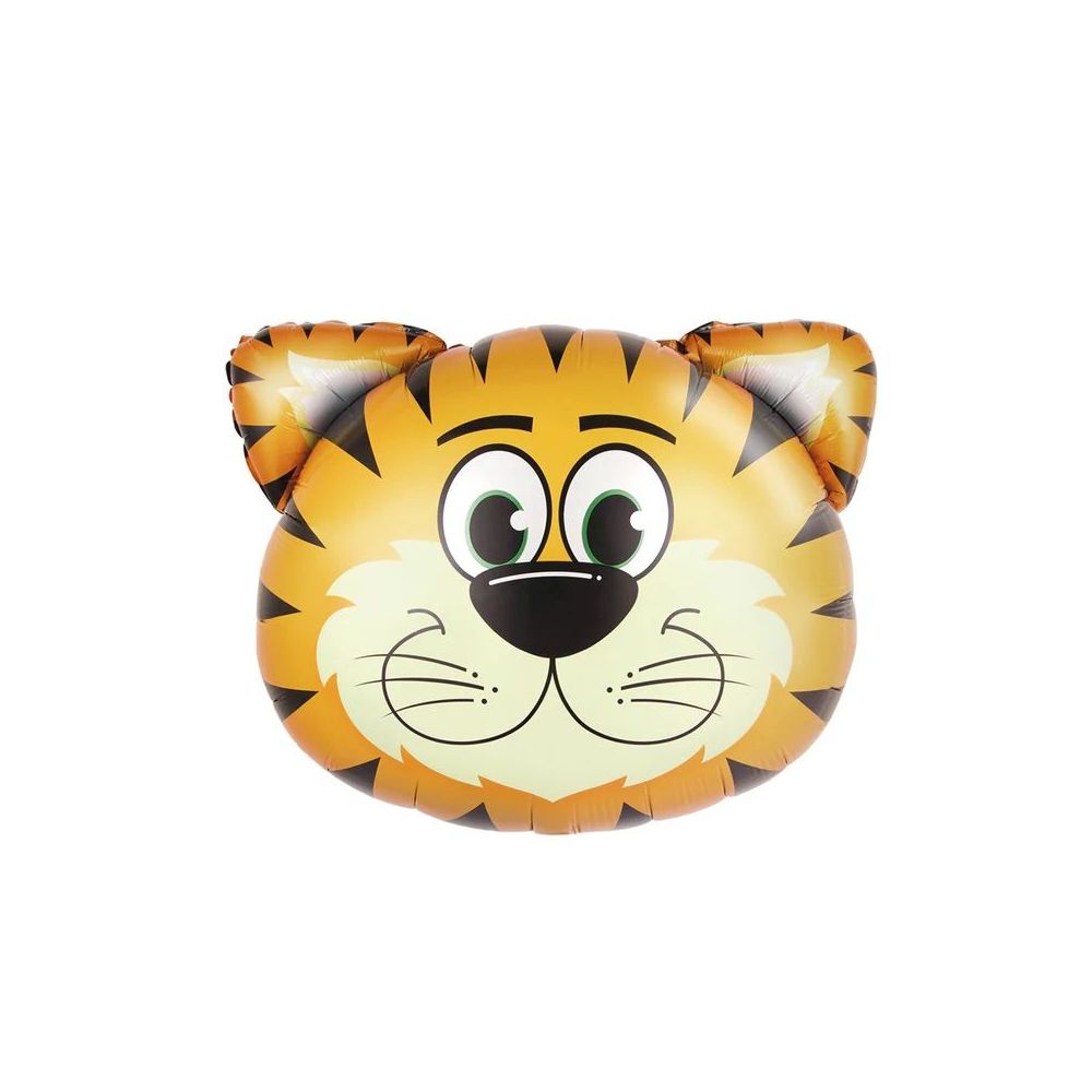 Balon foliowy - Tygrys, 31 x 26 cm