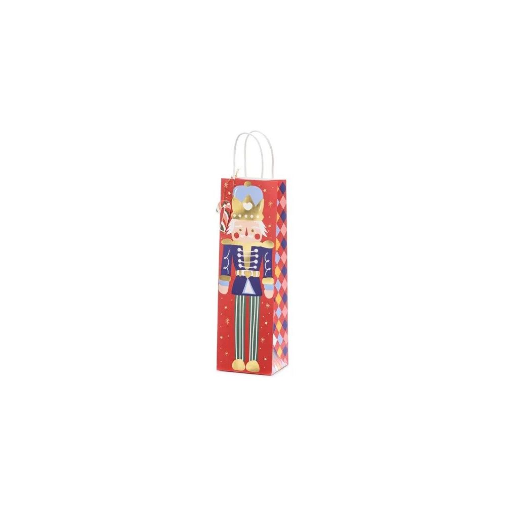 Christmas candy bag - PartyDeco - Nutcracker, 11 x 36 cm