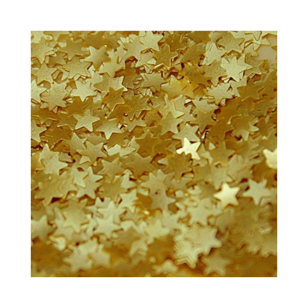 Sugar sprinkles - Rainbow Dust - Stars, confetti, golden, 2.8 g