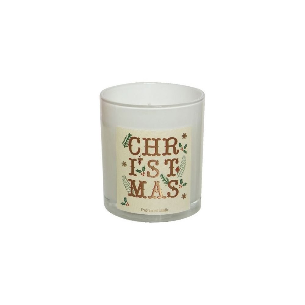Christmas scented candle - Kaemingk - Champagne Bubbles, cream color